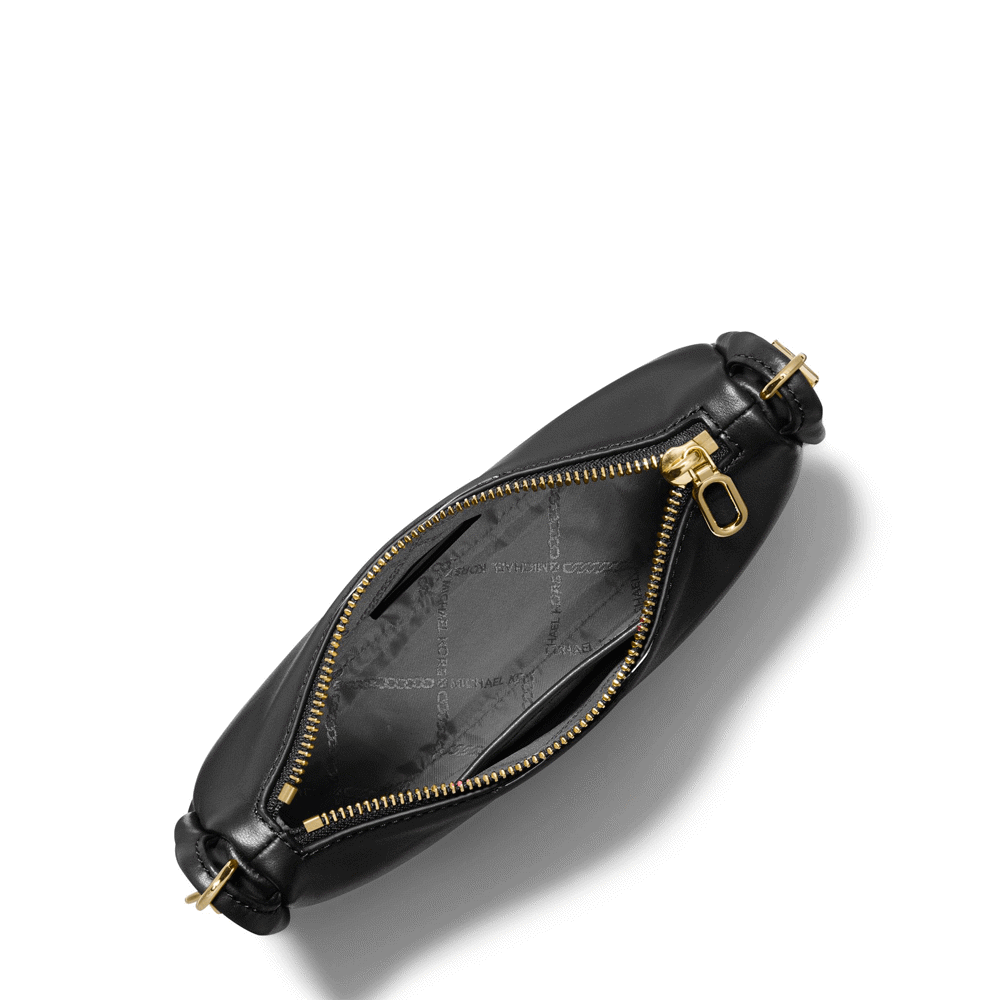 Michael kors leather on sale shoulder strap